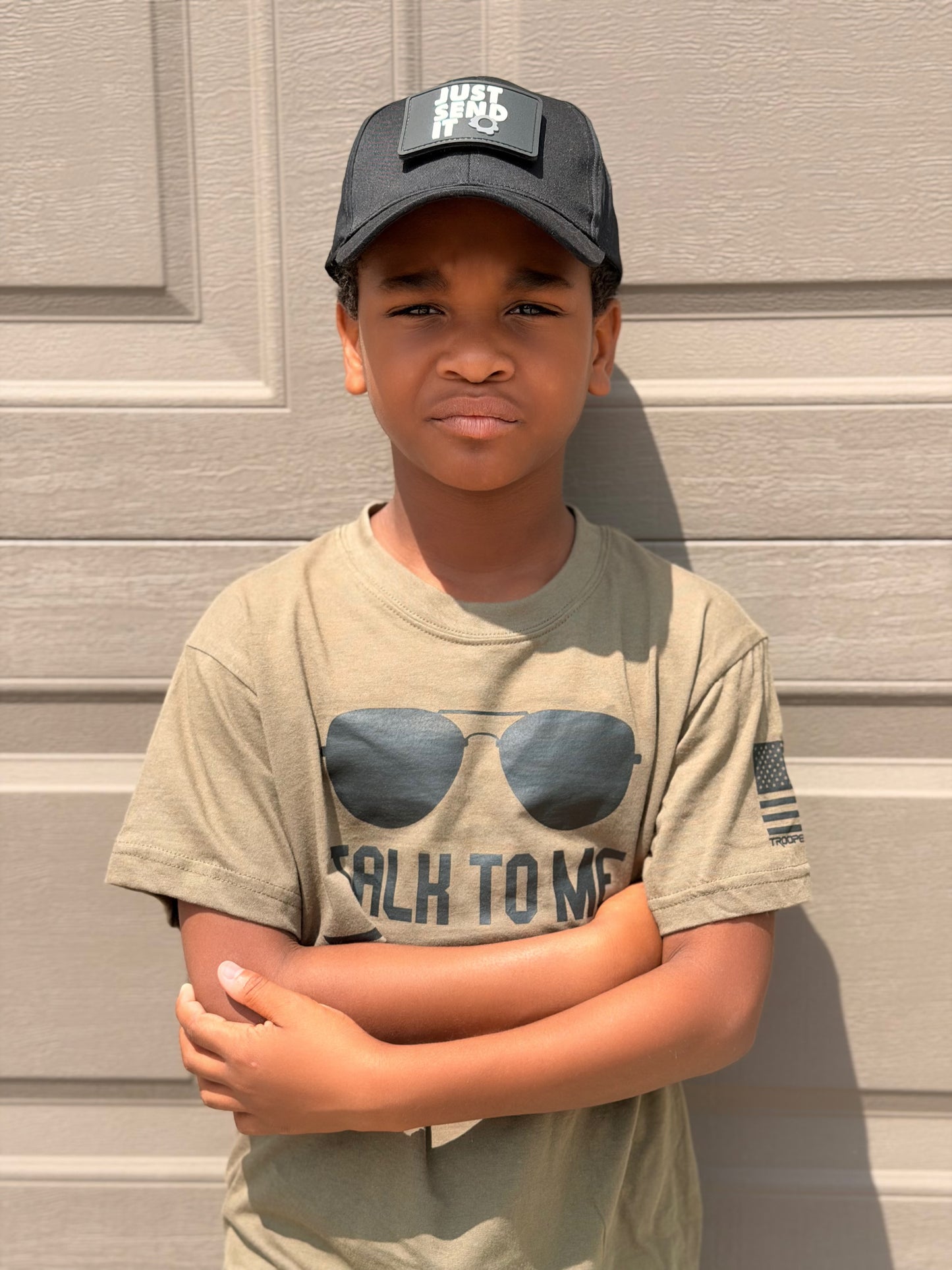 Youth Black Tactical Operators Cap