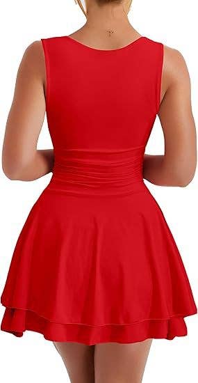 The Patio Red Dress