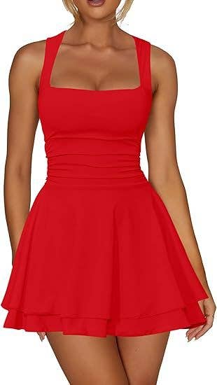 The Patio Red Dress