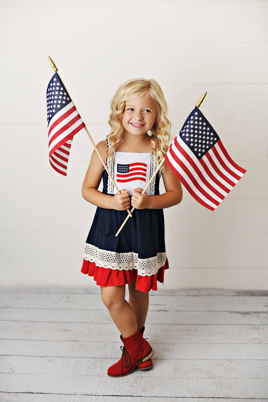 The American Flag Lace Dress