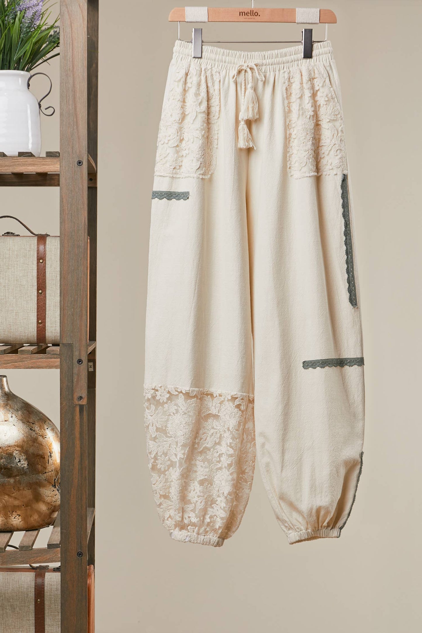 Free People inspired Lace Joggers