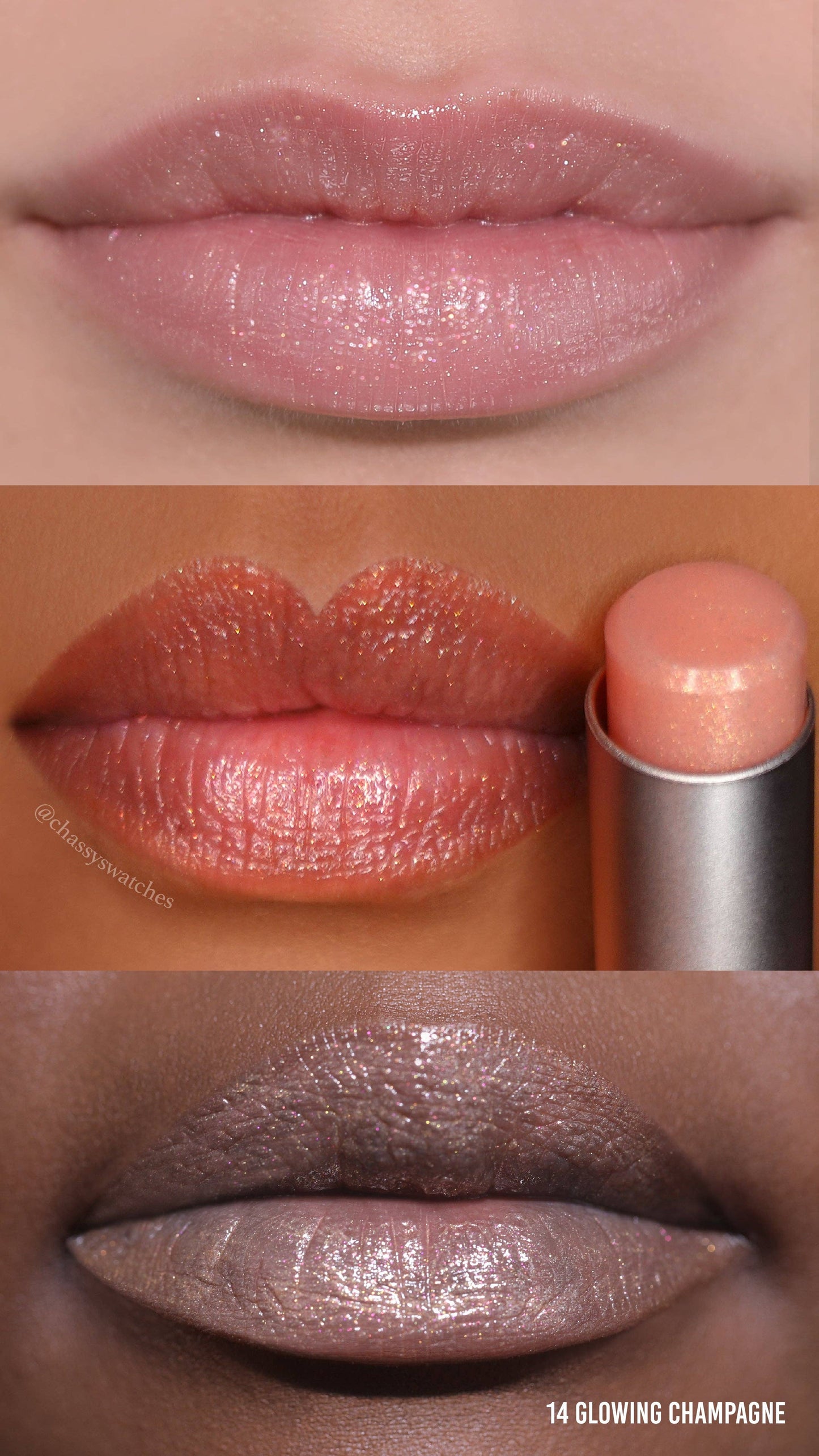 Signature Lipstick (Glowing Champagne)