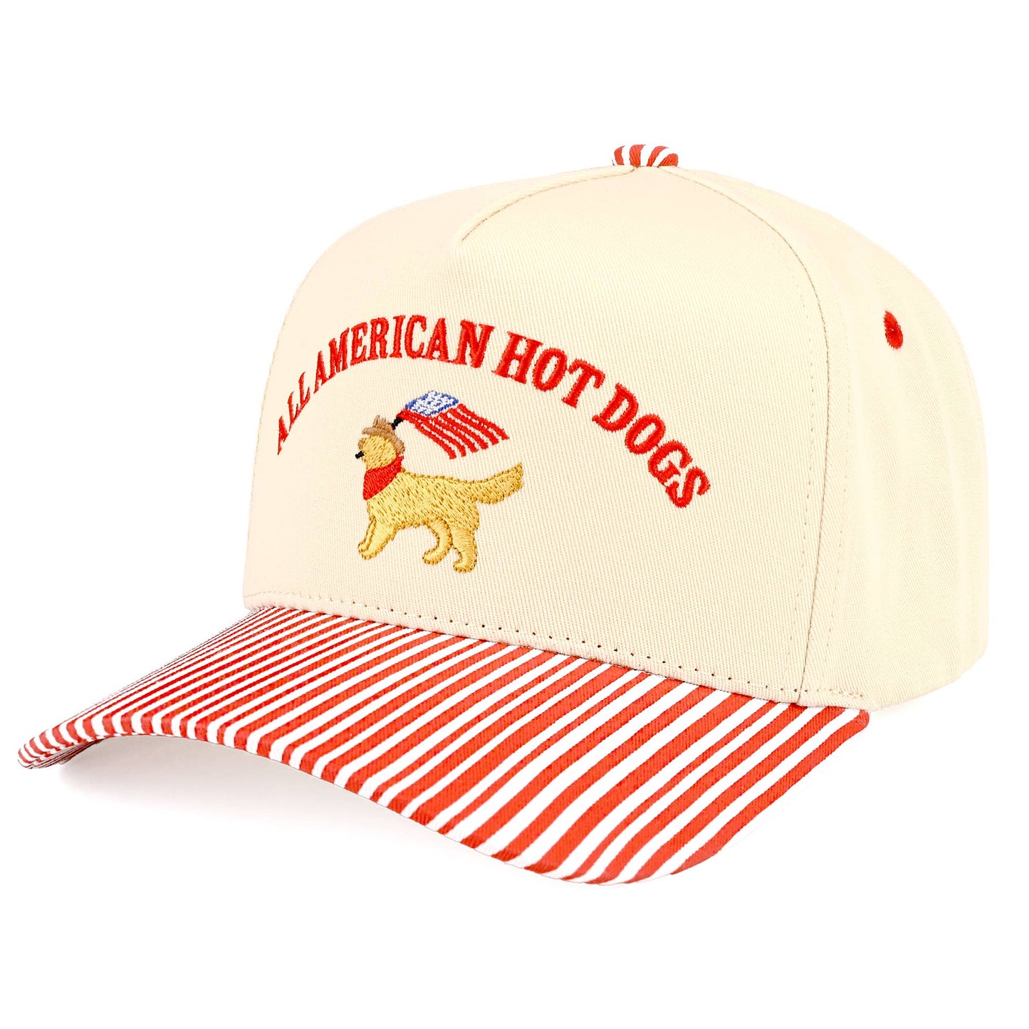 ALL AMERICAN HOT DOGS RED