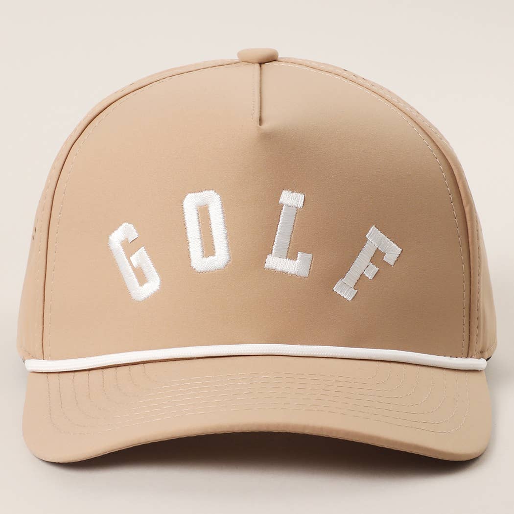 Tan GOLF Trucker Hat