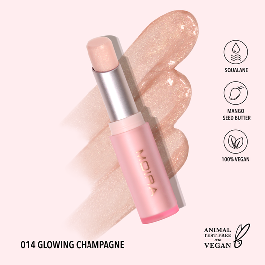 Signature Lipstick (Glowing Champagne)