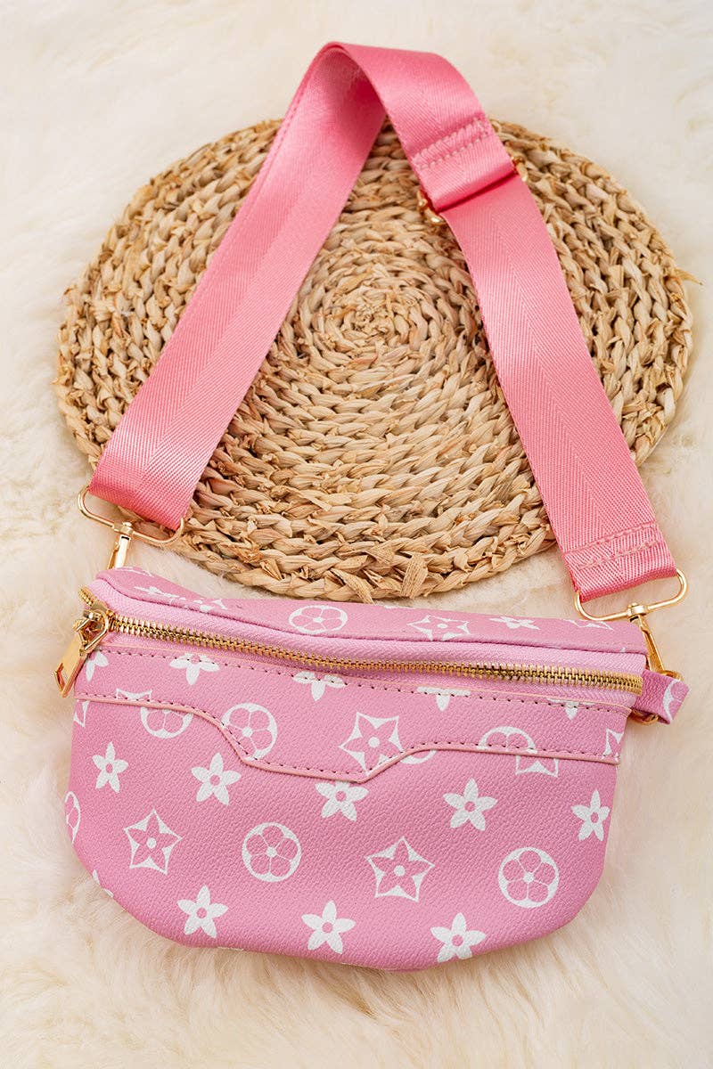 Baby Pink Crossbody Mini