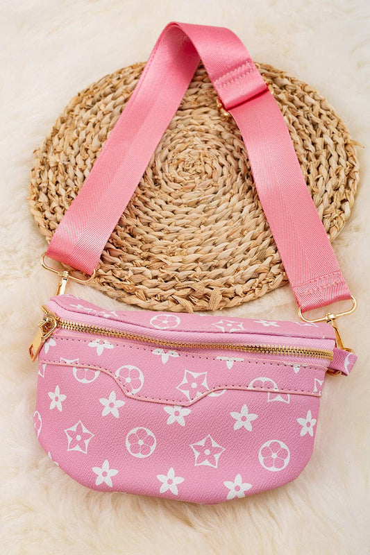 Baby Pink Crossbody Mini