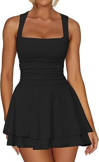 The Patio Black Dress