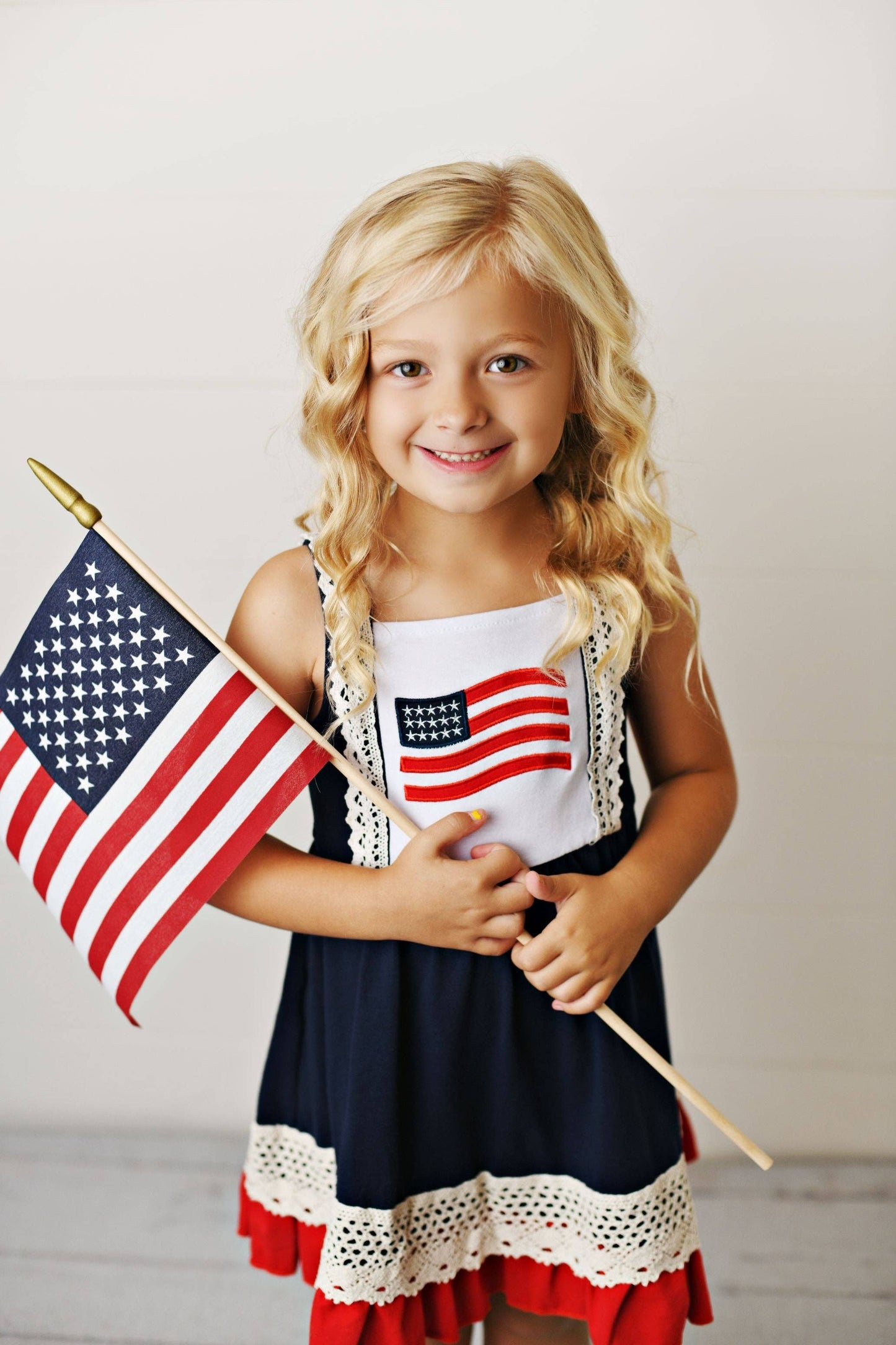 The American Flag Lace Dress