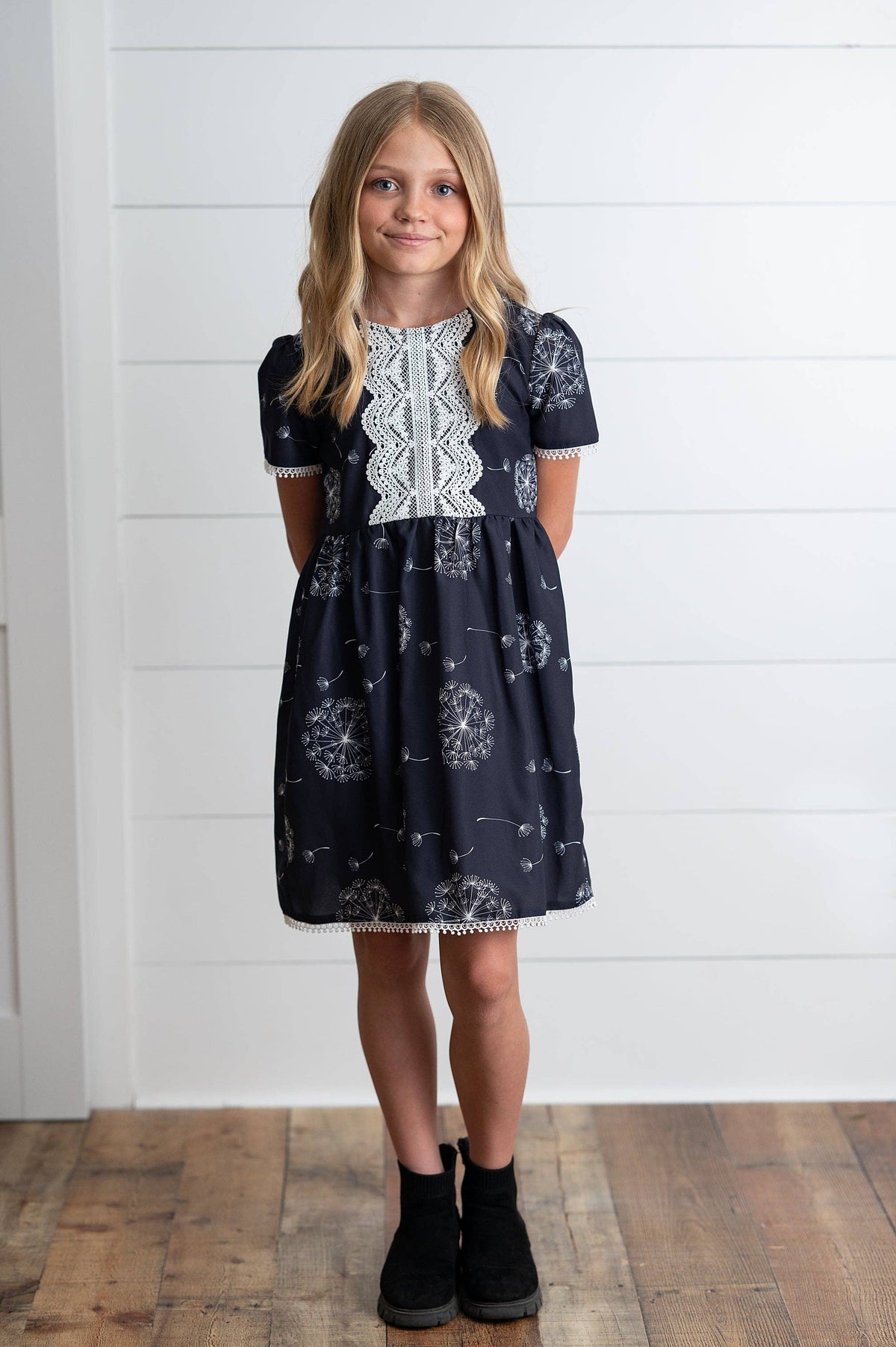 Girls Wishful Dandelion Lace Dress