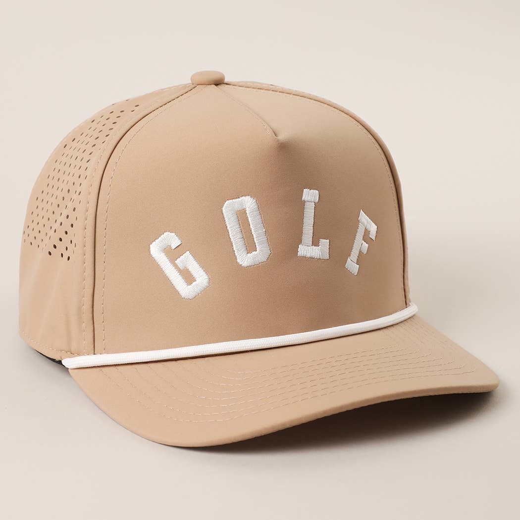 Tan GOLF Trucker Hat