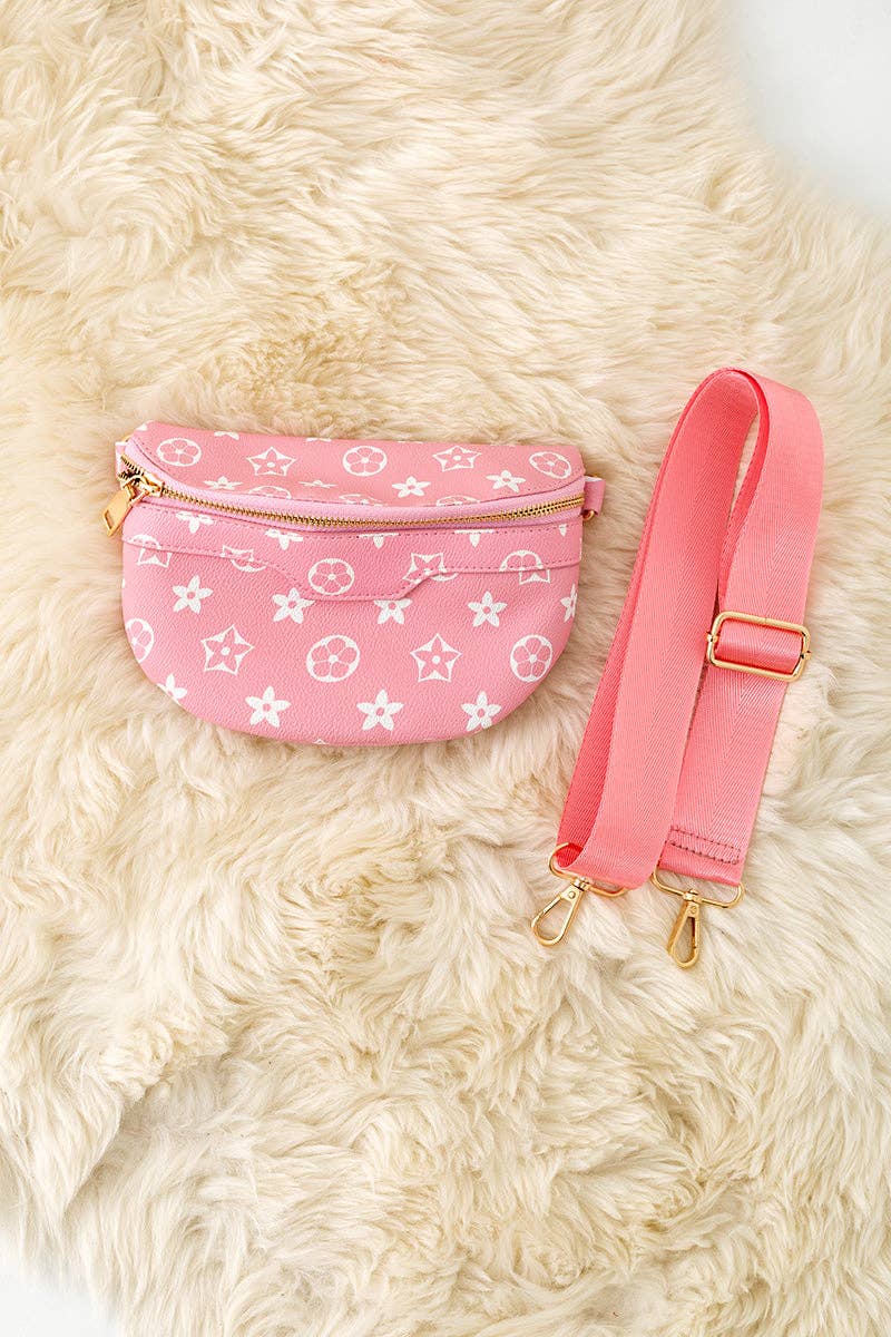 Baby Pink Crossbody Mini